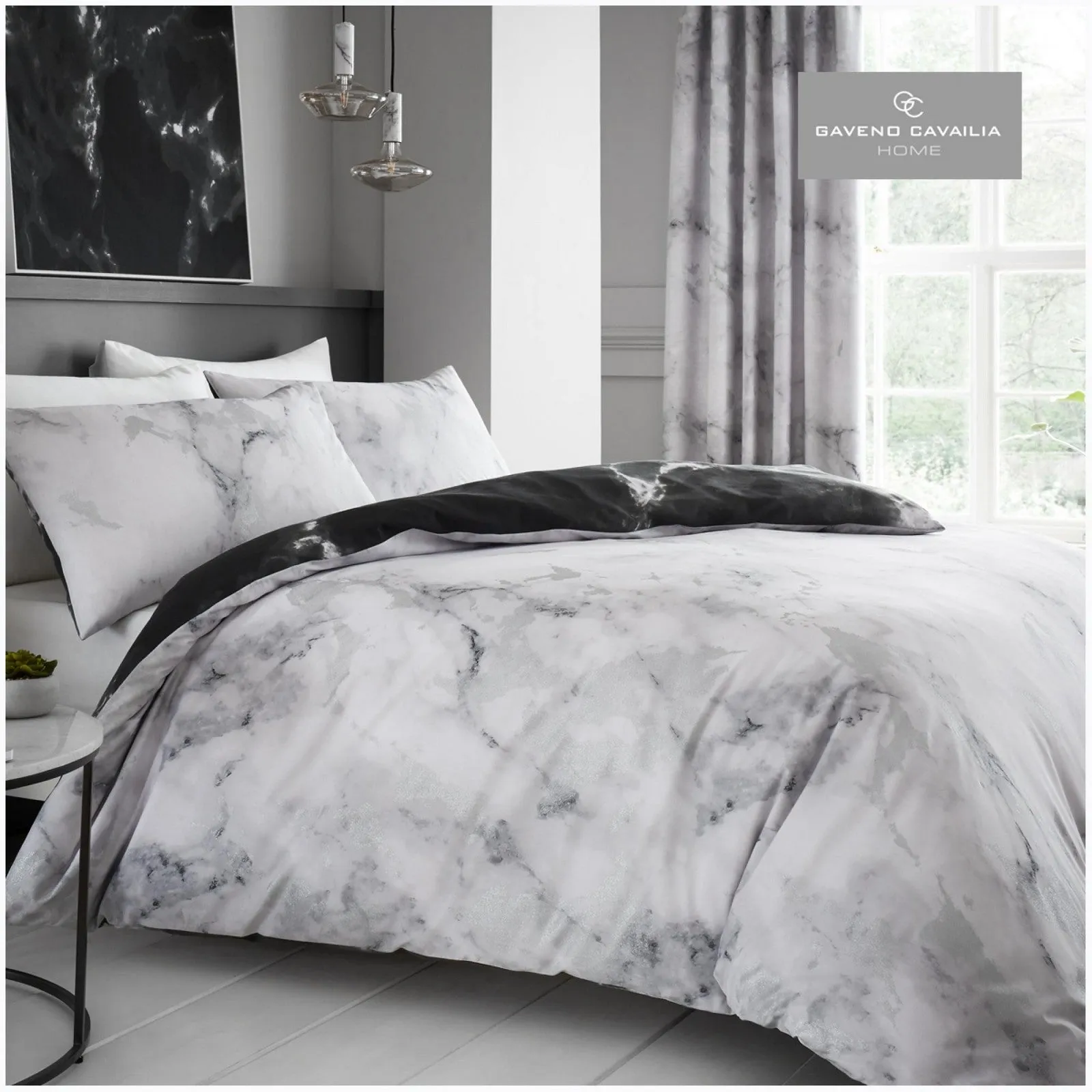 Marble Duvet Set