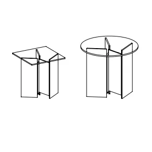 Metropolis Side Table