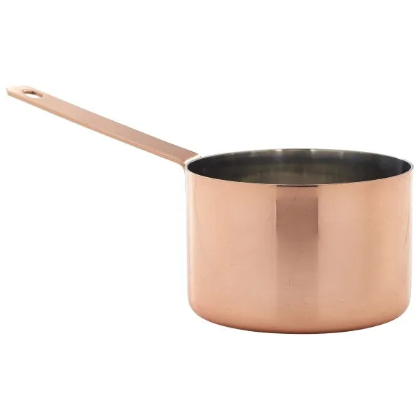 Mini Copper Saucepan 9 x 6.3cm- Pack 6