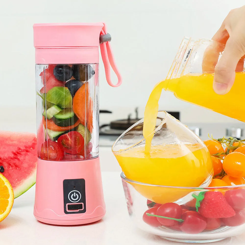 Mini Portable Orange Juicer Usb Electric Mixer Fruit Smoothie Blender