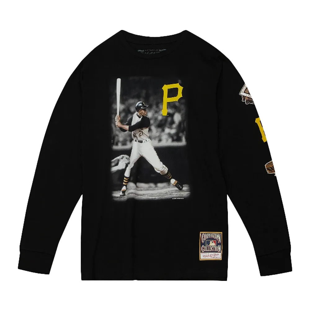 Mitchell & Ness Batter Up LS Tee Pittsburgh Pirates Roberto Clemente