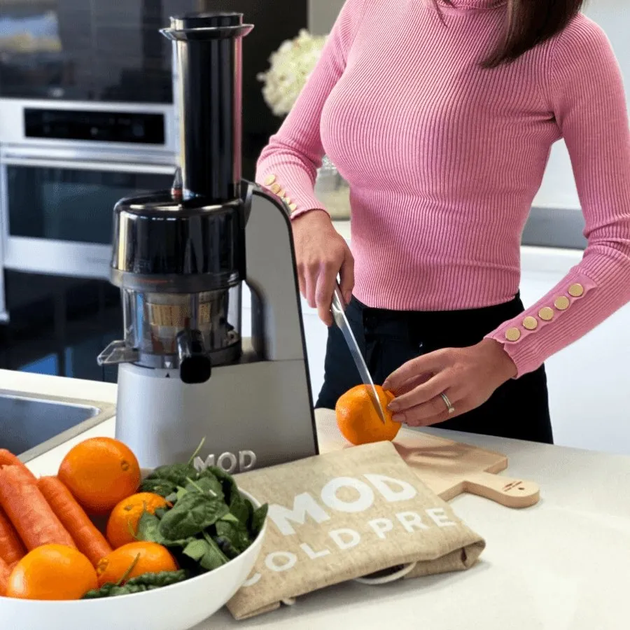 MOD Cold Press Juicer   Wellness Bundle and Free Icy Pole Mould