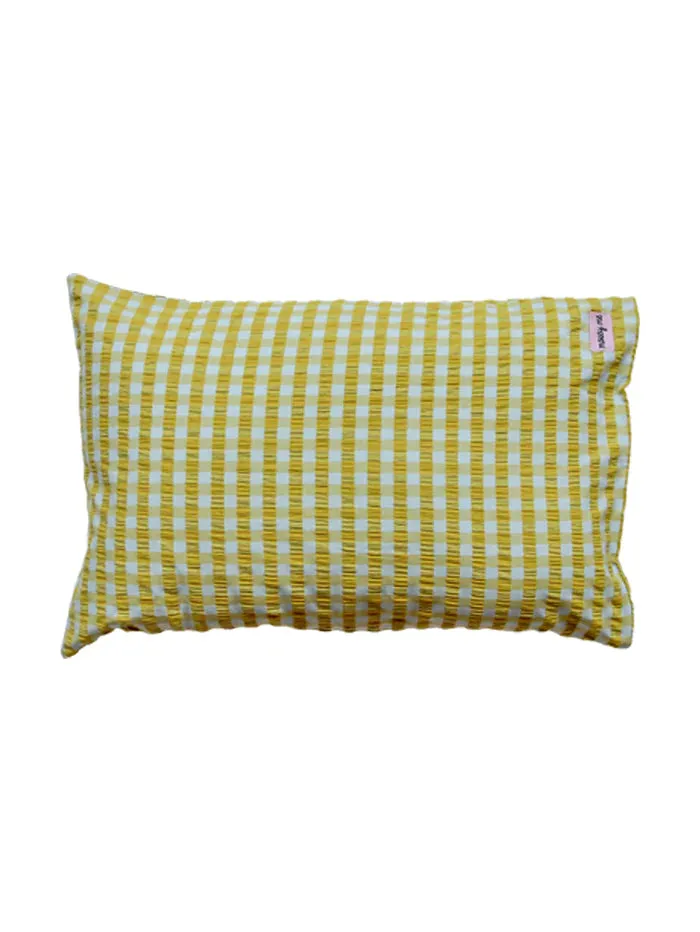 Mosey Me Citrus Seersucker Standard Pillowcase Set