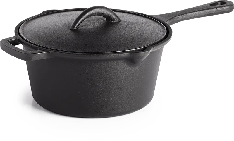 Napoleon Cast Iron Sauce Pan with Lid - 56051