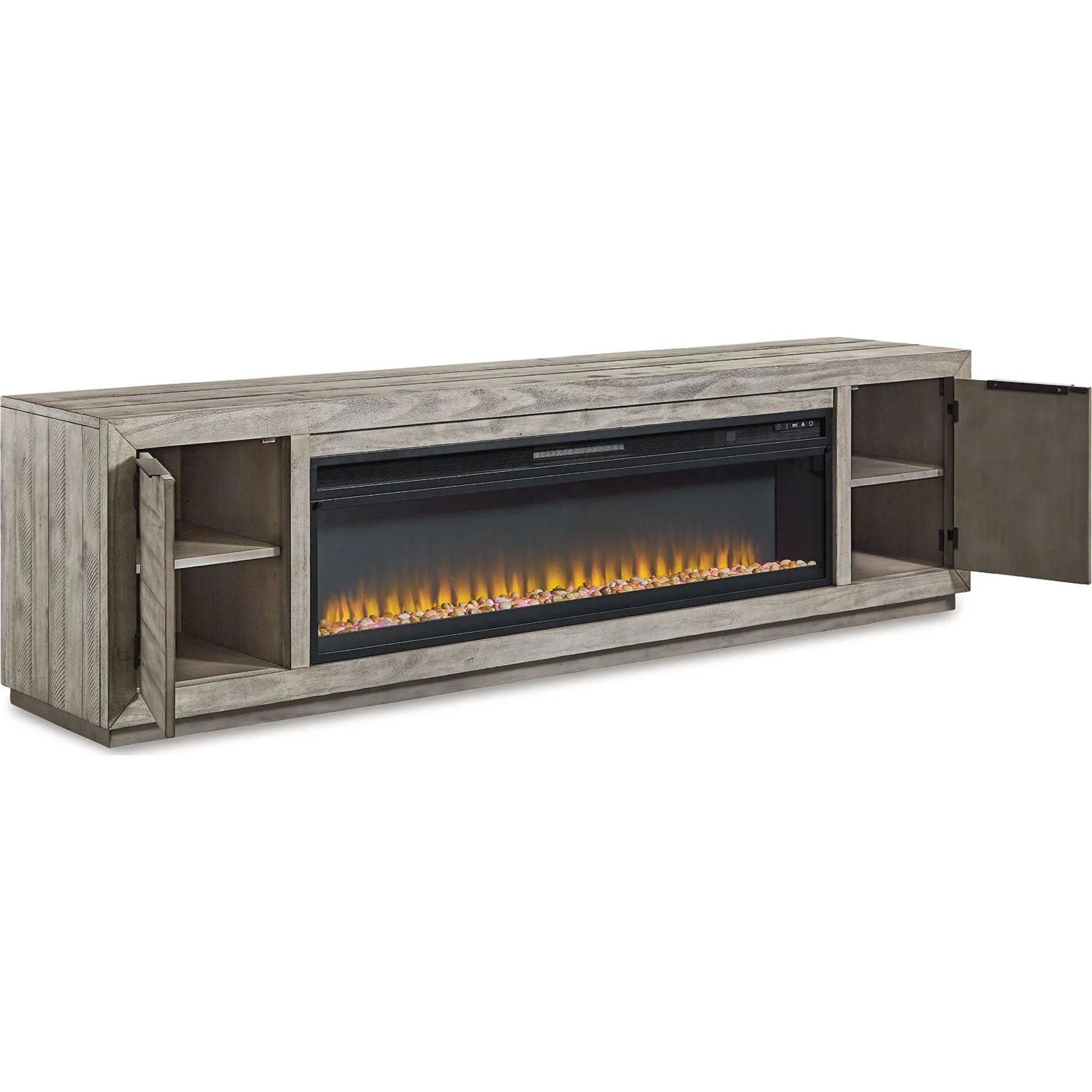 Naydell TV Stand with Fireplace