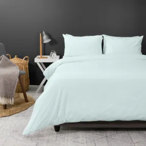 Nest Soft Touch Essentials Duvet Cover Set - Duck Egg