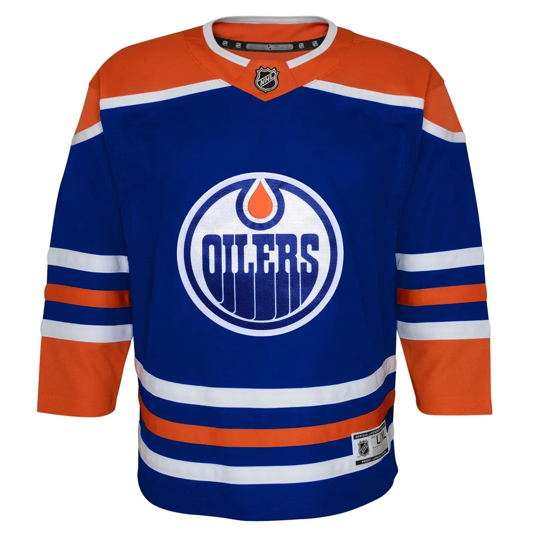 NHL Branded Toddler Edmonton Oilers Connor McDavid Home Jersey