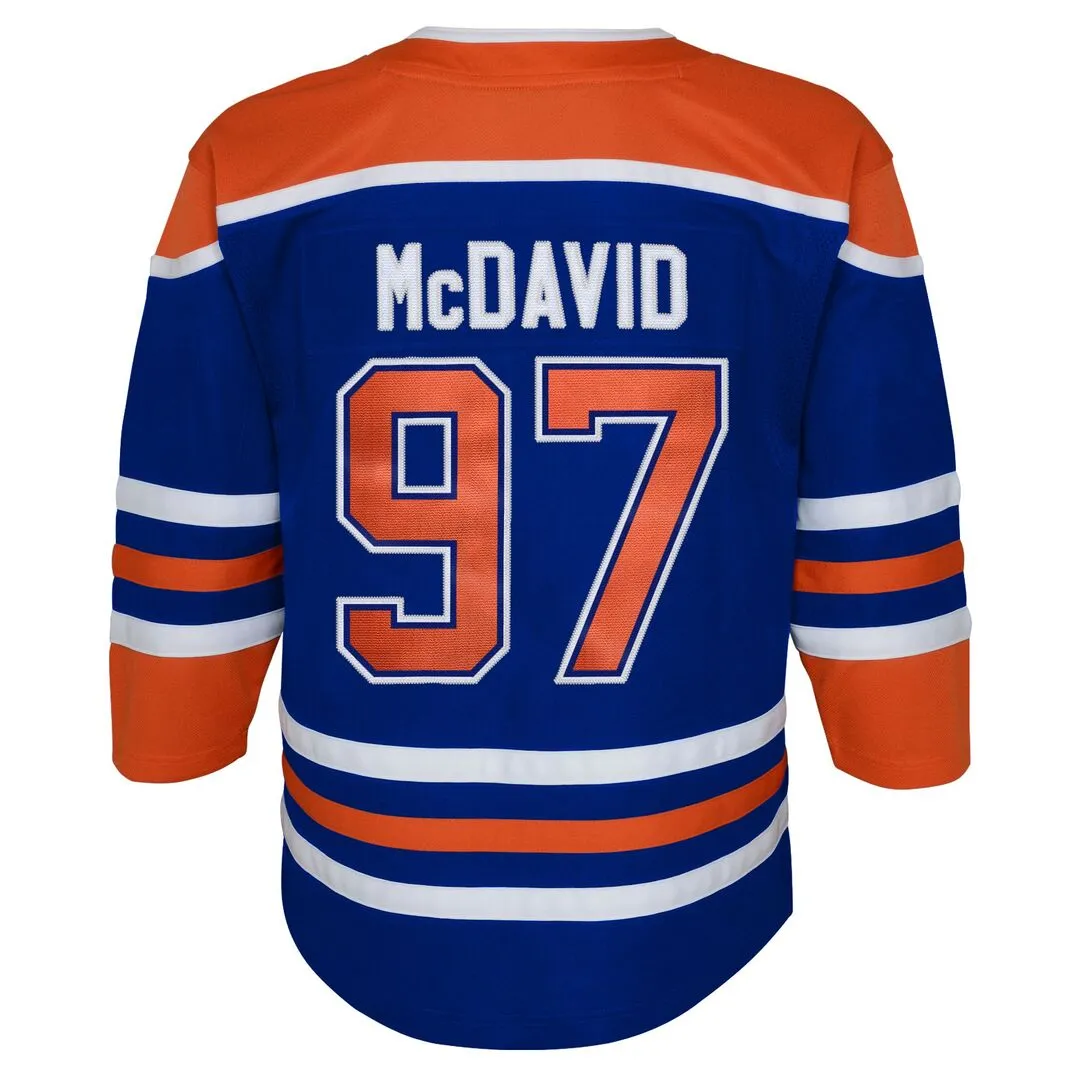 NHL Branded Toddler Edmonton Oilers Connor McDavid Home Jersey