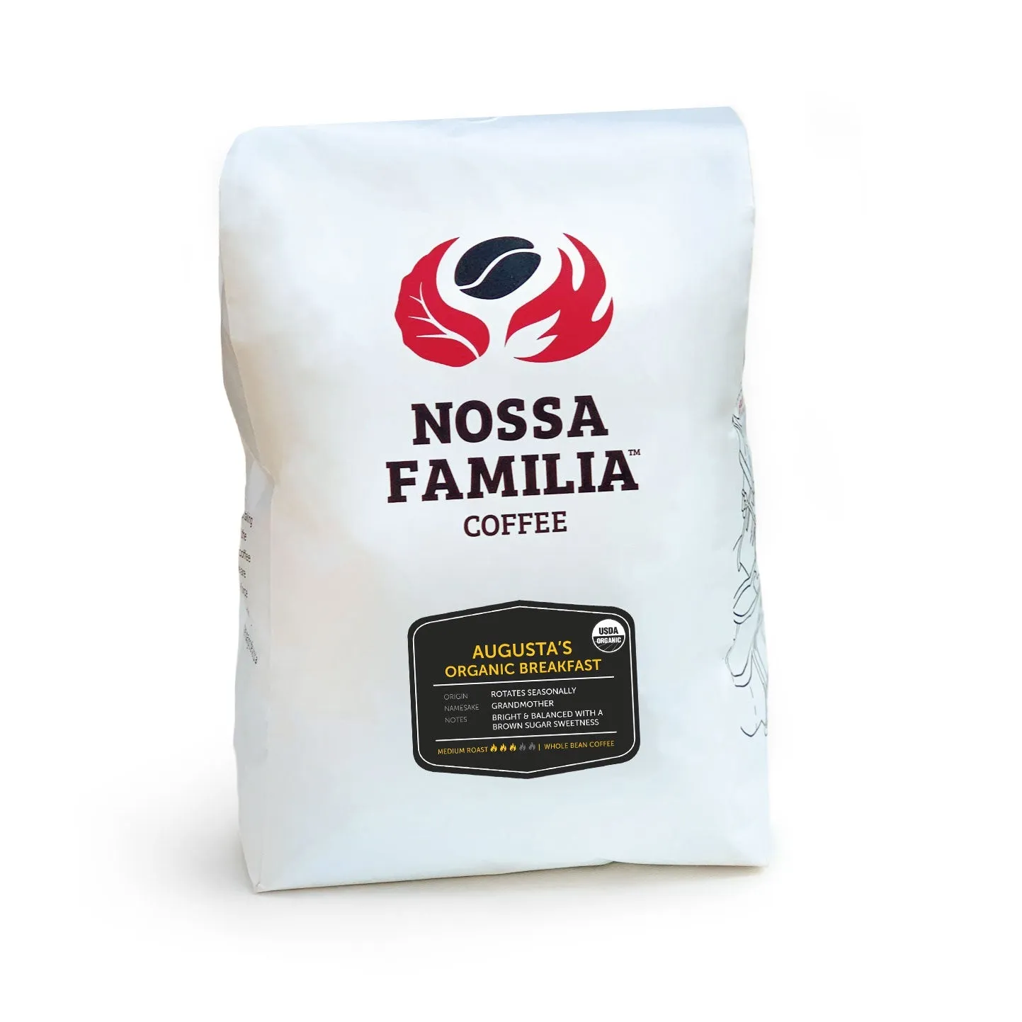 Nossa Familia Coffee: Augusta's Organic Breakfast