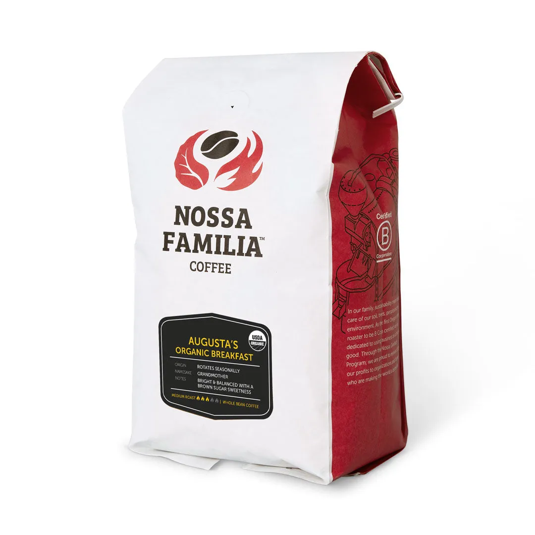 Nossa Familia Coffee: Augusta's Organic Breakfast