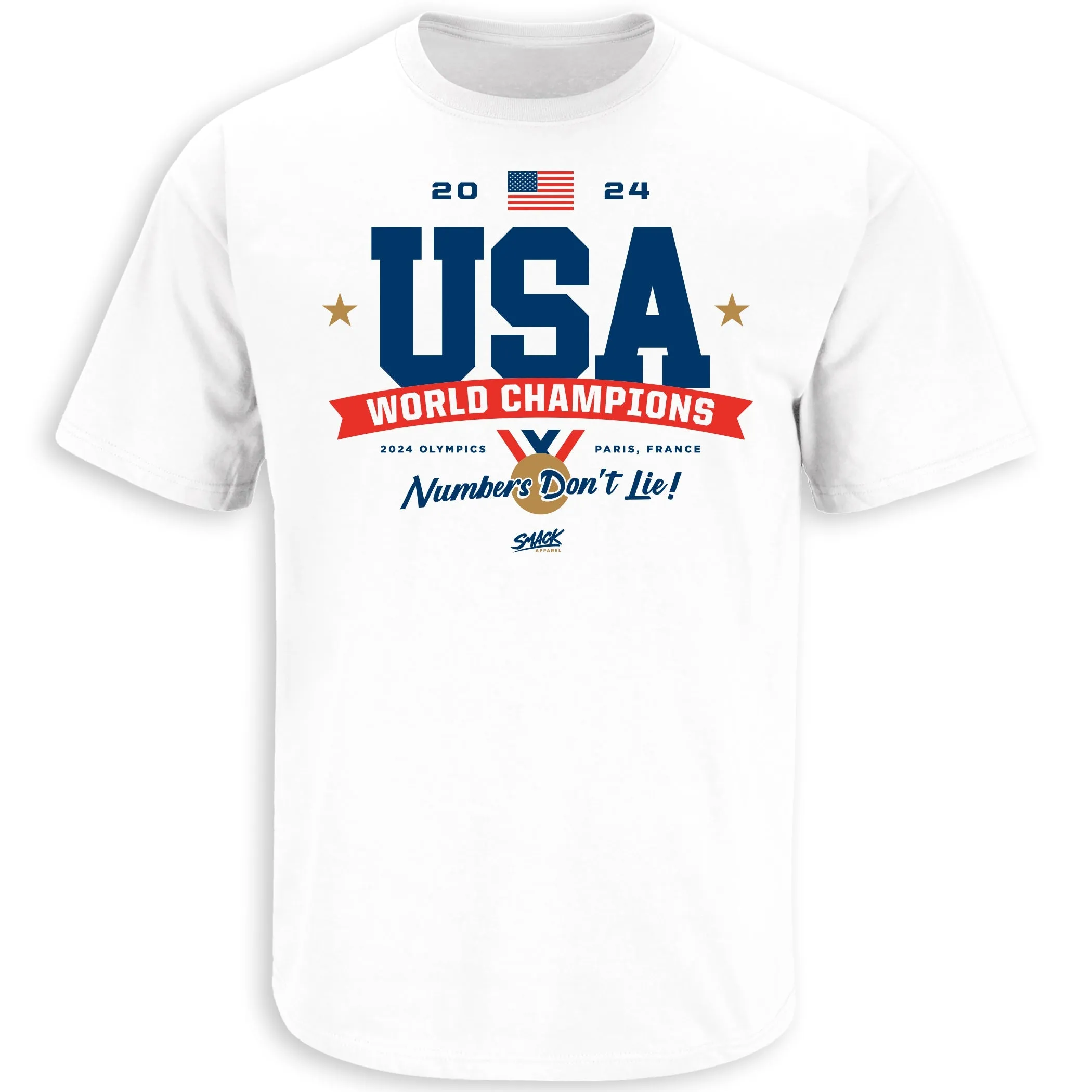 Numbers Don't Lie! Olympics T-Shirt for USA Fans (SM-5XL)