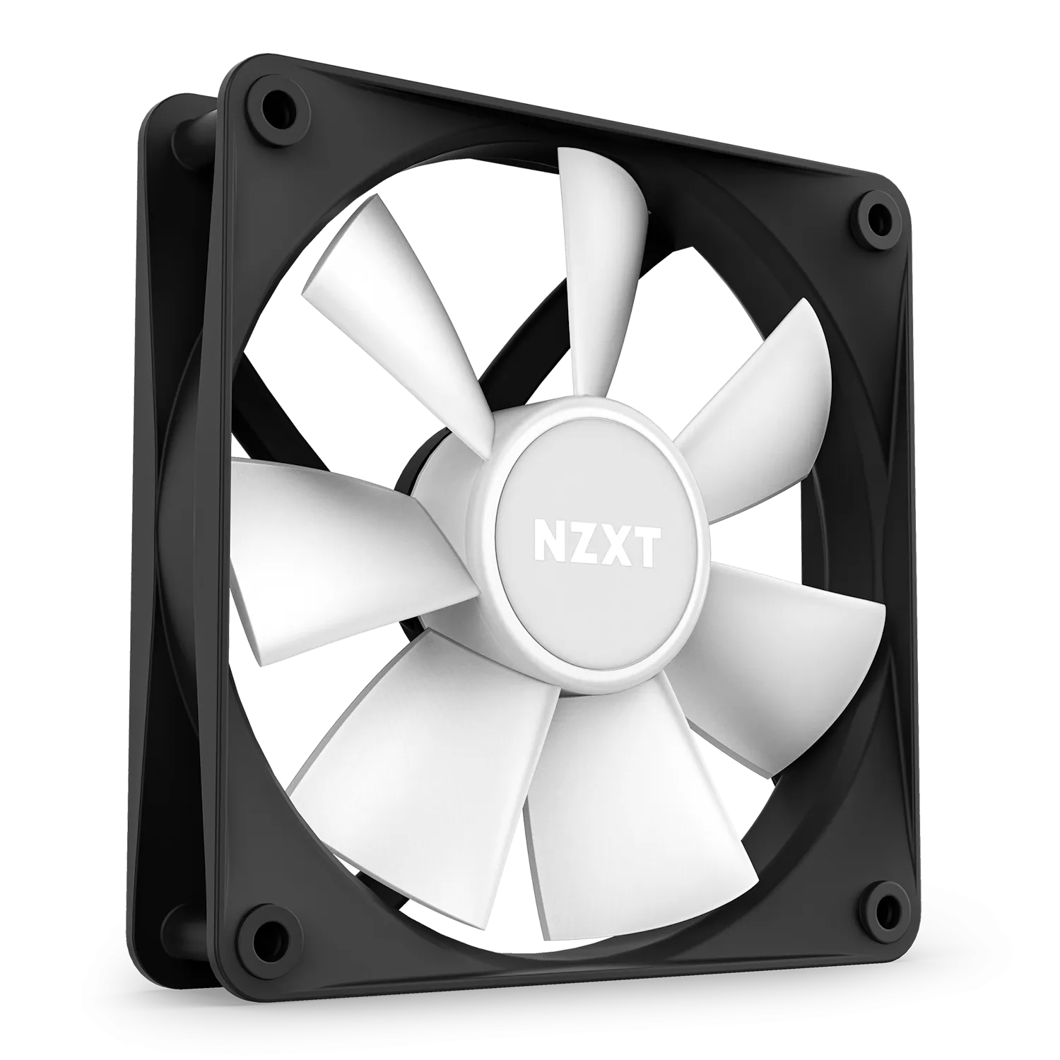 NZXT F140RGB CORE - 140MM HUB-MOUNTED RGB FAN - SINGLE PACK (BLACK)-RF-C14SF-B1