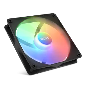 NZXT F140RGB CORE - 140MM HUB-MOUNTED RGB FAN - SINGLE PACK (BLACK)-RF-C14SF-B1