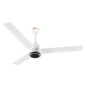 Orient Electric Newly Launched Zeno 1200mm BLDC Motor 5 Star Rated Ceiling Fan with Remote | 3 Years Warranty by Orient | Decorative Ceiling Fan for Home with Textured Rings & Powerful Airflow (White)