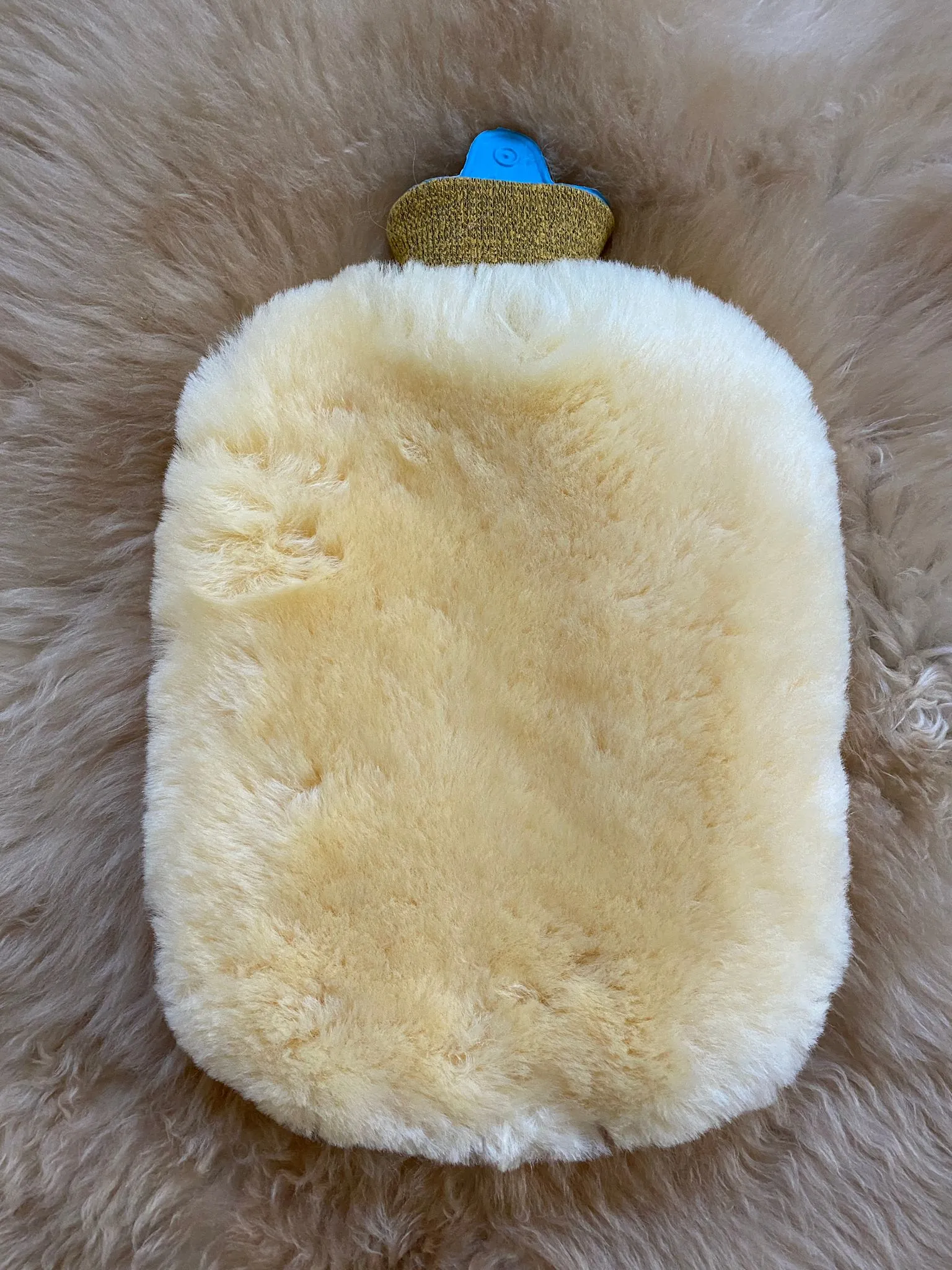 Pain and Anxiety Relief: Sheepskin Hot Bottle