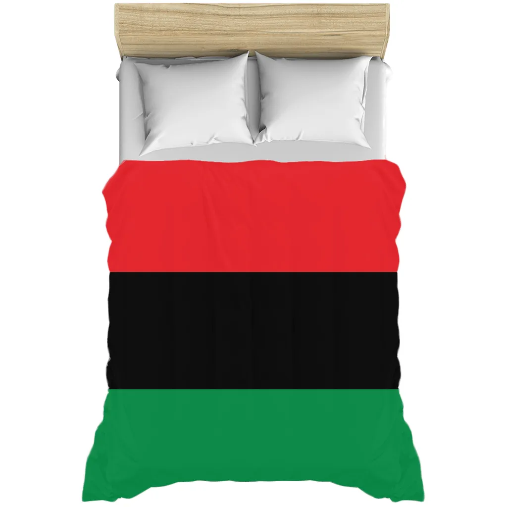 Pan African RBG Flag Duvet Covers