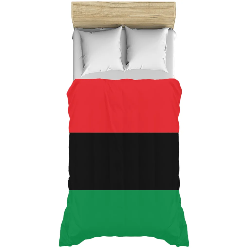 Pan African RBG Flag Duvet Covers