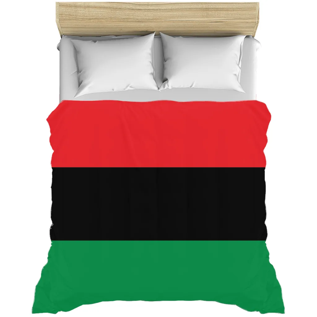 Pan African RBG Flag Duvet Covers