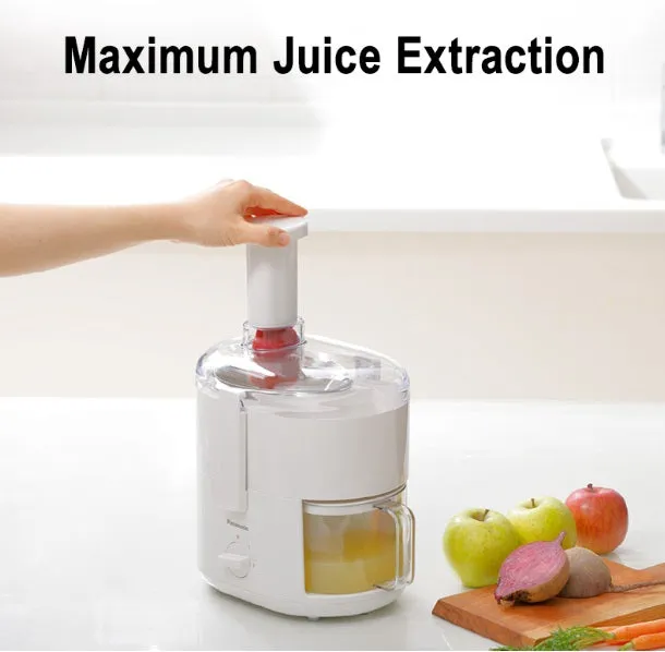 Panasonic Centrifugal Compact Juicer MJ-CS100WSP for Fresh, Smooth Juicing