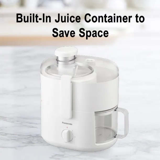 Panasonic Centrifugal Compact Juicer MJ-CS100WSP for Fresh, Smooth Juicing