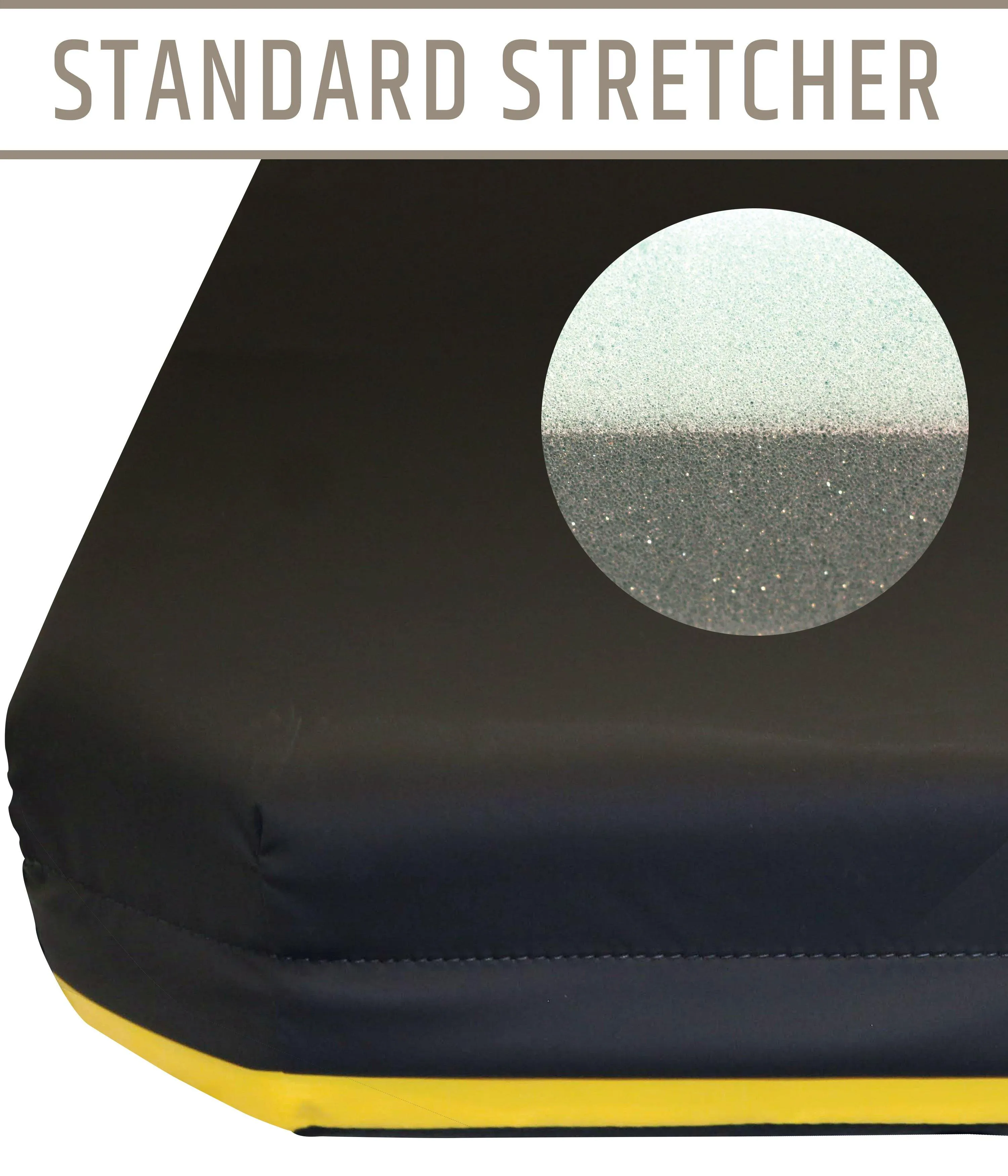 Pedigo Ultra Comfort 511/540/550 - 4" Standard Stretcher Pad with Color Identifier