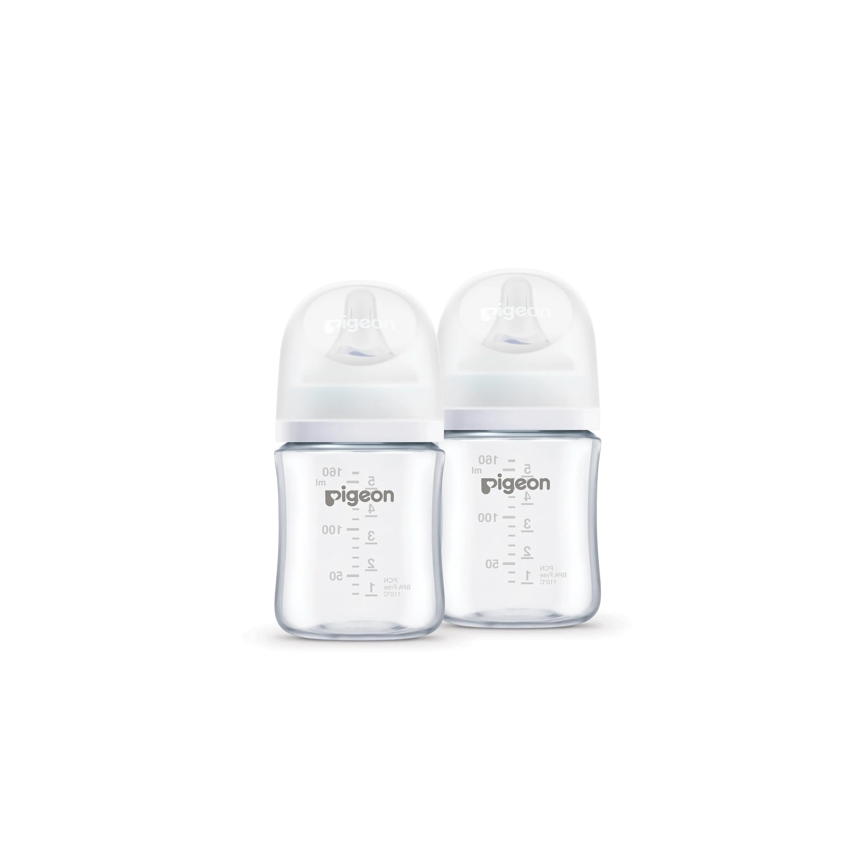 Pigeon Softouch Bpp Nursing Bottle T-Ester Twin Pack Logo - 160ml