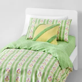 Pippa Lime Kids Quilt Cover And Sheet Bedding Set by Sheridan