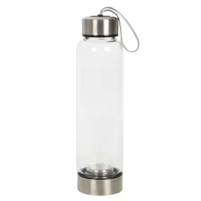 Plain Reusable Glass Water Bottle