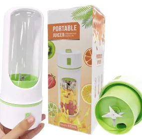 Portable Electric Juicer Handheld Smoothie Blender 480mL