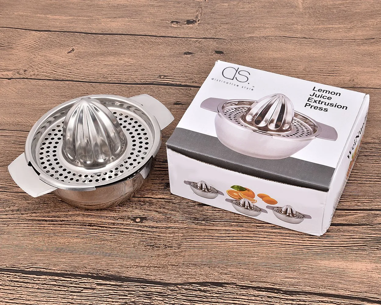 Premium Stainless Steel Juicer Citrus Squeezer with A Bowl