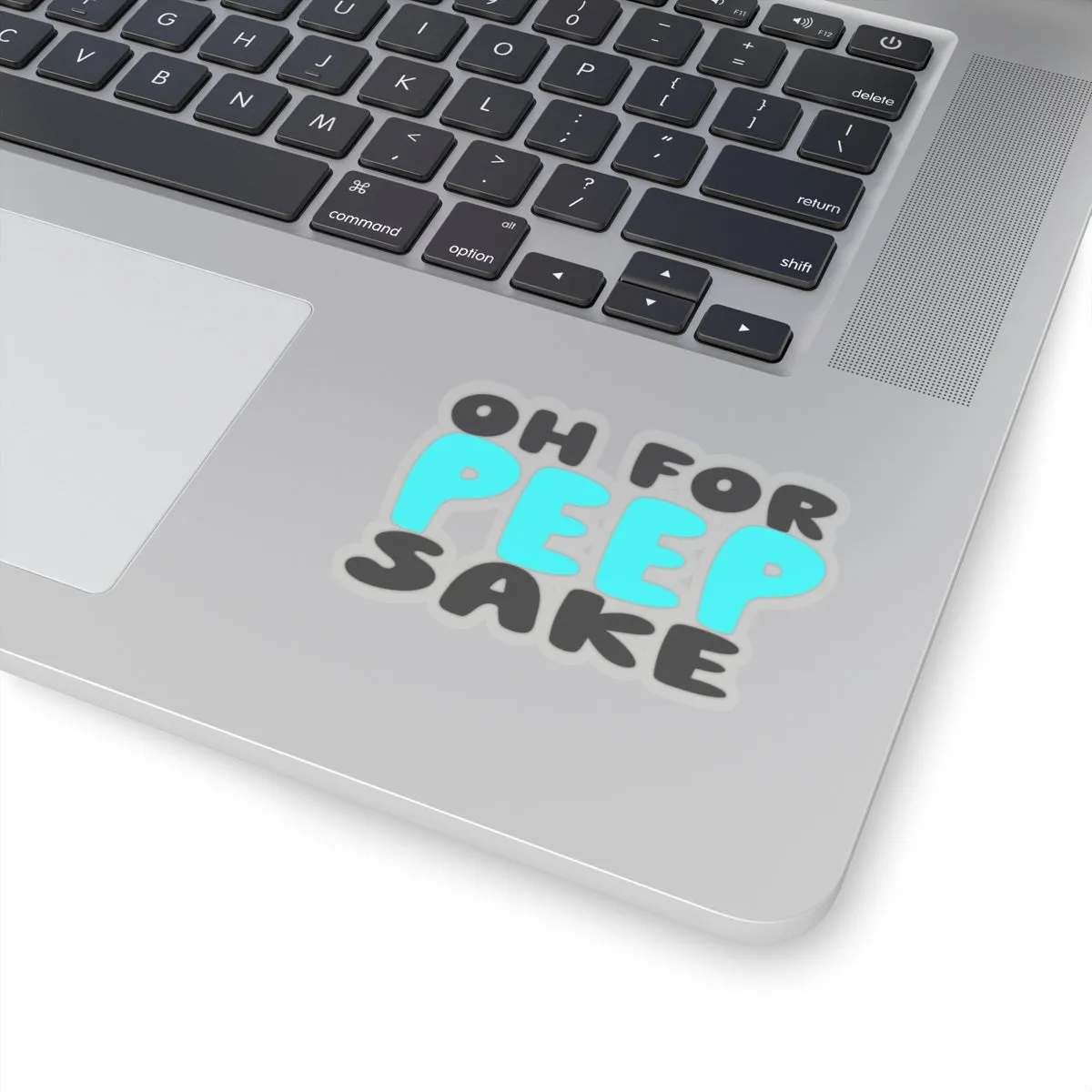 Respiratory Therapist Sticker, Oh for PEEP Sake Kiss-Cut Sticker