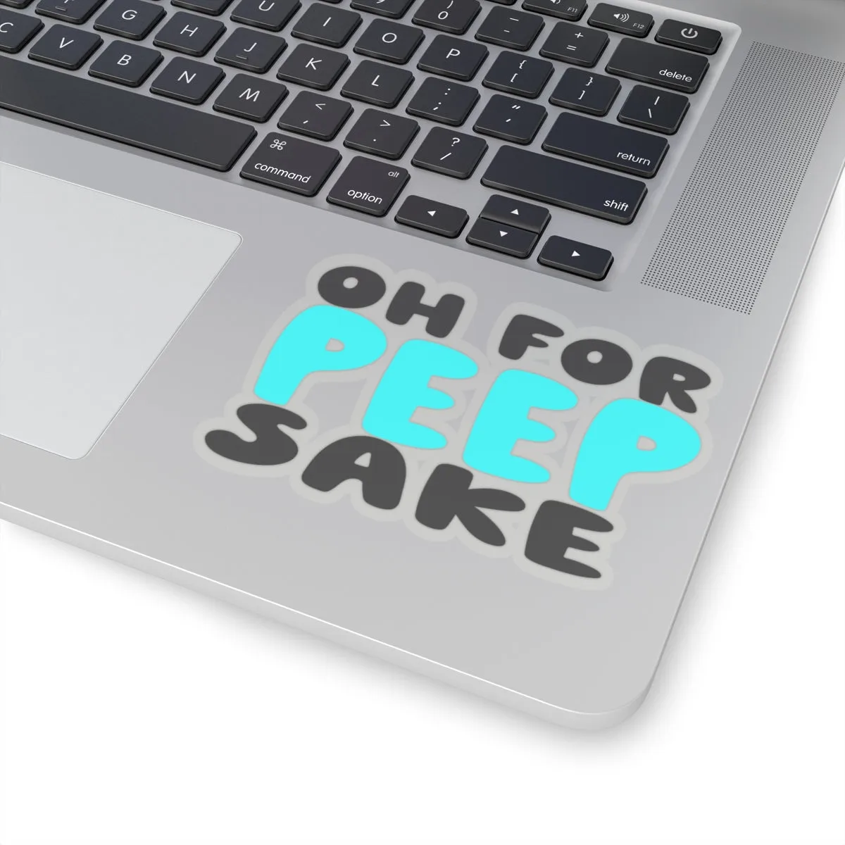 Respiratory Therapist Sticker, Oh for PEEP Sake Kiss-Cut Sticker