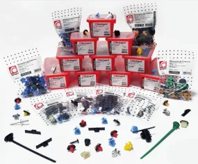 Restagraf Full Bonnet Fixings & Fasteners- Fitting Kit, Golf (11.2003 → 10.2009) , Volkswagen 1K0898615 , 1K0 898 615