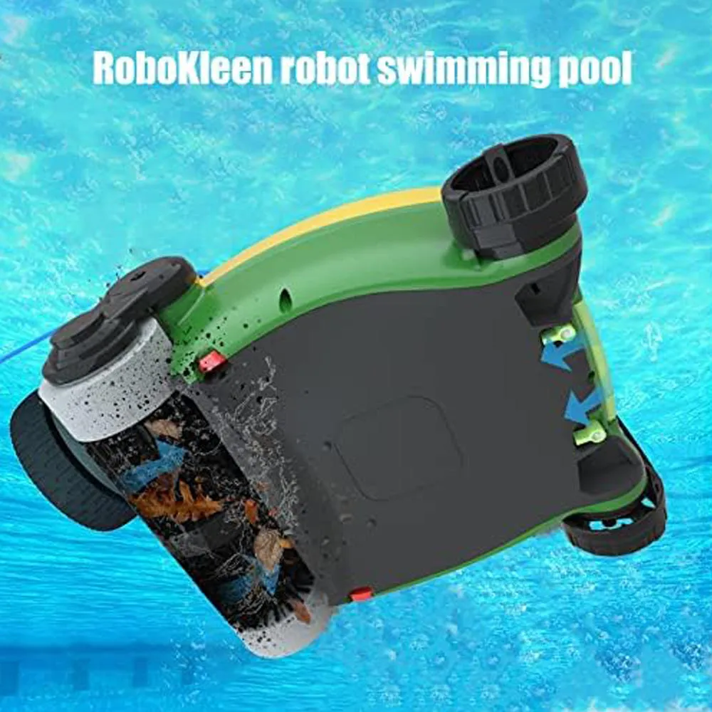 RoboKleen RK22 Robotic Pool Cleaner Power supply and filter included. Floor only cleaner.