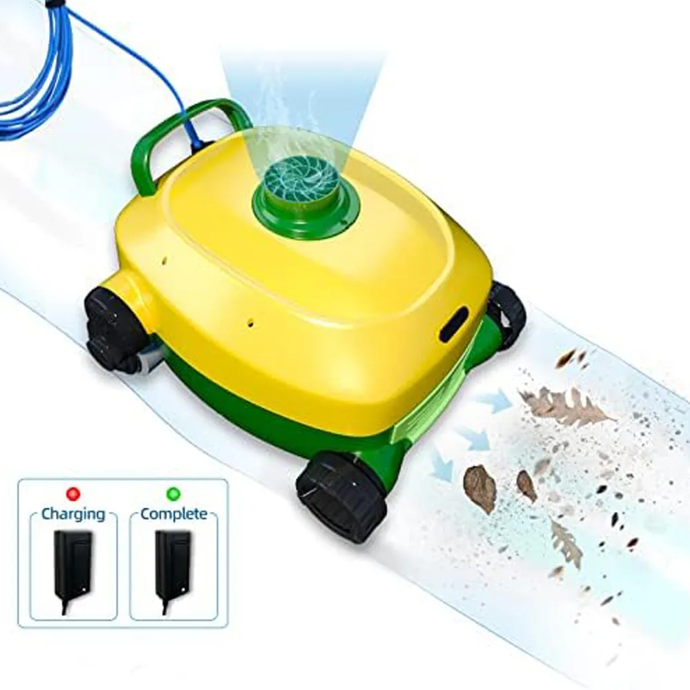 RoboKleen RK22 Robotic Pool Cleaner Power supply and filter included. Floor only cleaner.