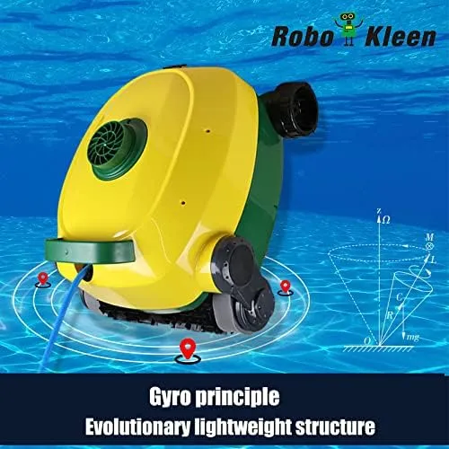 RoboKleen RK22 Robotic Pool Cleaner Power supply and filter included. Floor only cleaner.