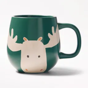 ROUND MUG, MOOSE