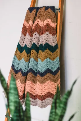 Sandstone Shadows Blanket Crochet Pattern