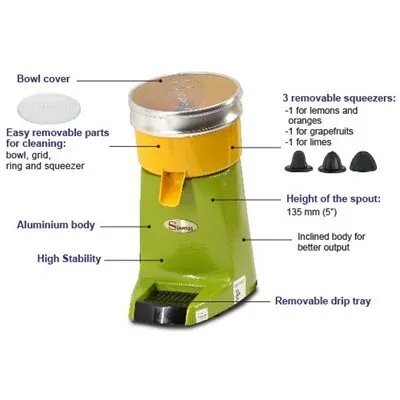 Santos #38 Citrus Juice Extractor, 0.20 HP, 30 Litres /Hour