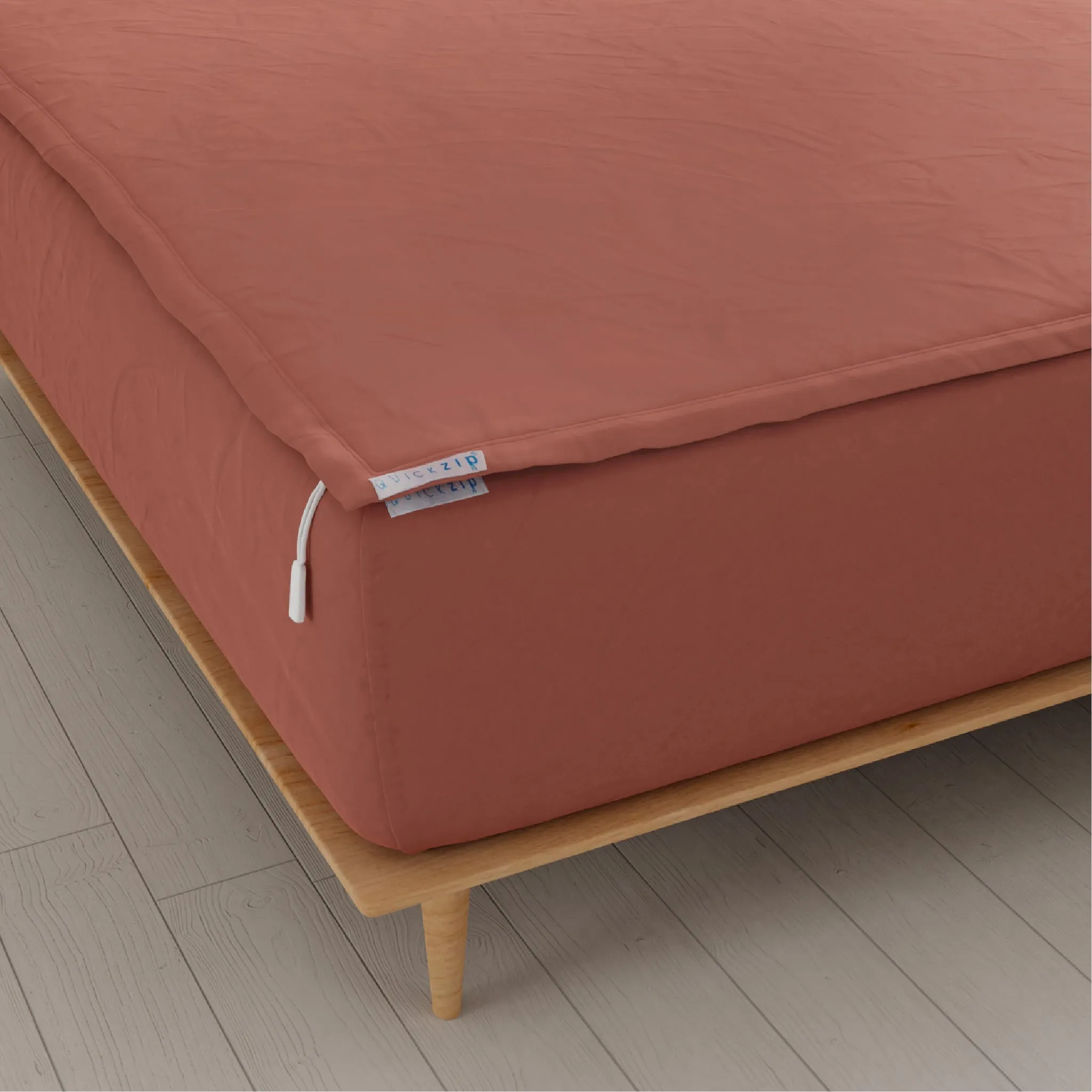 Sateen Fitted Sheet (Base   Zip Sheet ) - Full