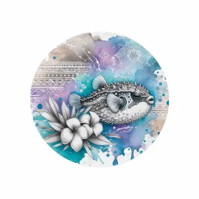 Sea_Animals_Stonfish_Awd351105  Circular Micro Fleece Blanket 60"