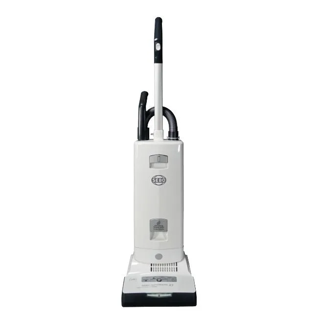 SEBO 91542AM Automatic X7 Premium Upright Vacuum Cleaner WHITE