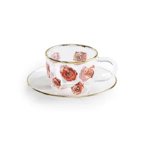 Seletti Toiletpaper Coffee Cup Roses