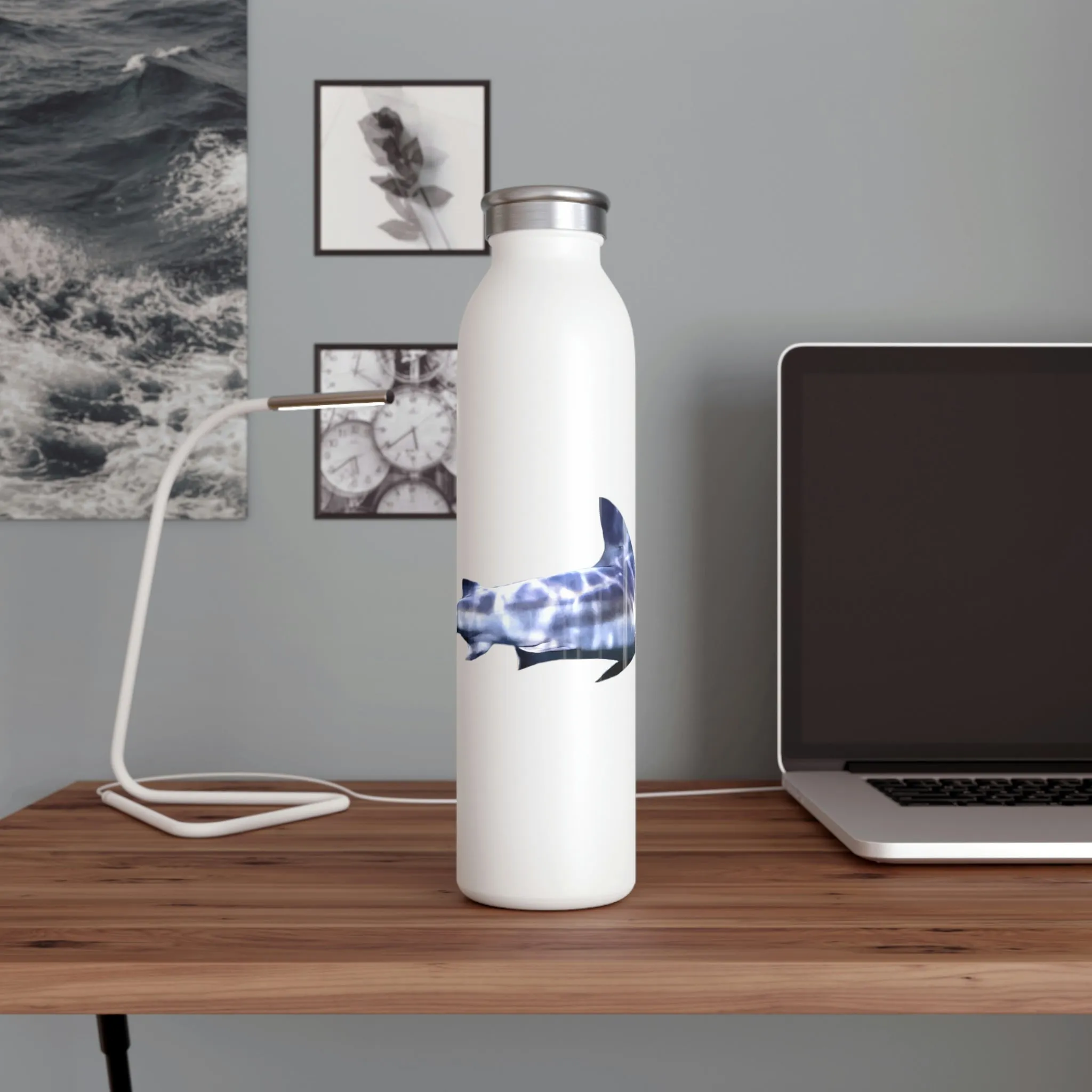 Shark Slim Water Bottle