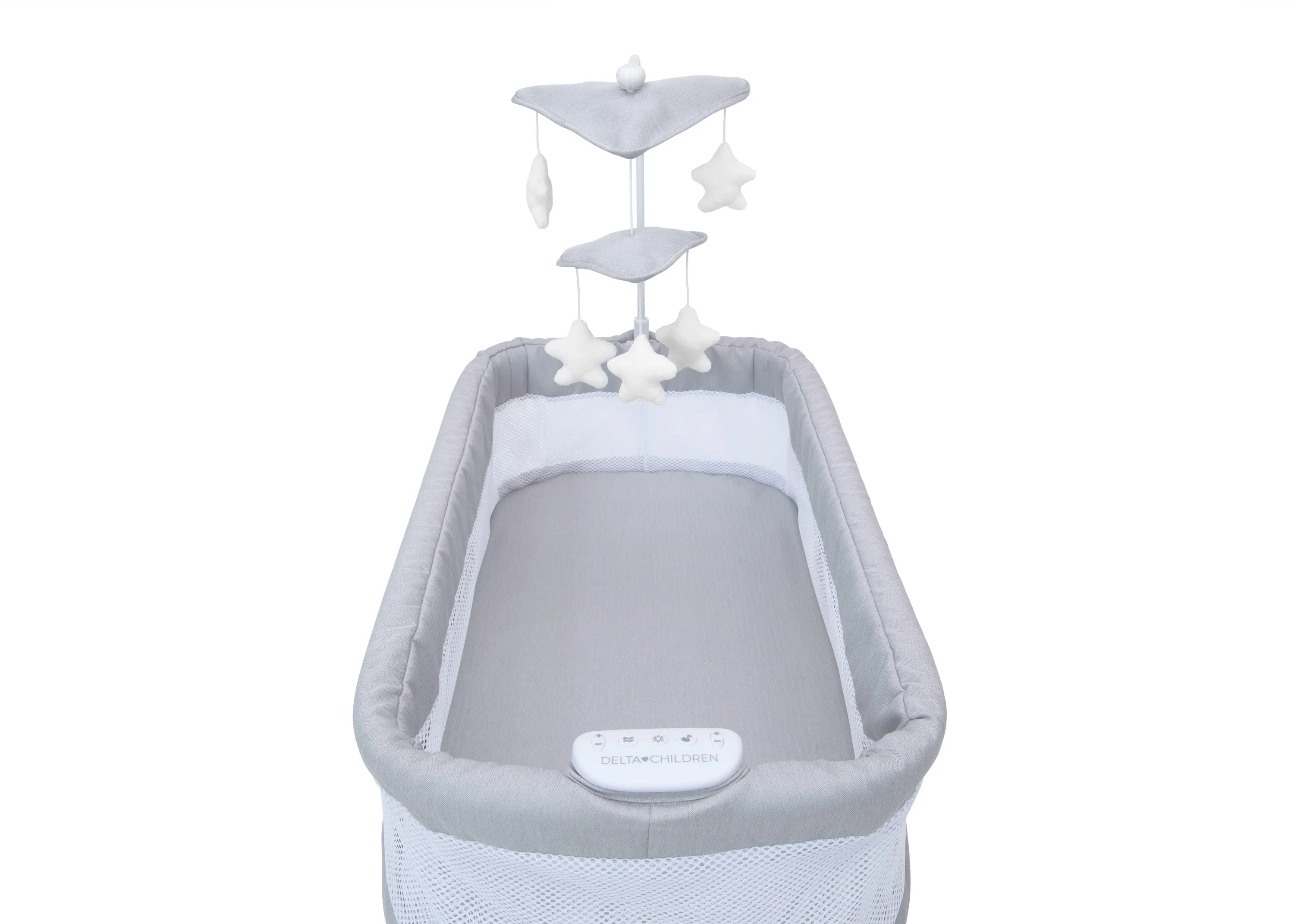 Shooting Star Rocking Bassinet with Air Flow Mesh