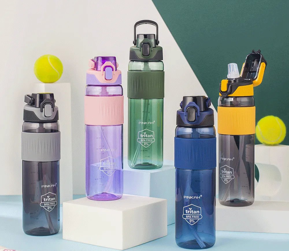 Sip well and stay fresh with the GIBO fancy water bottle(820mL)