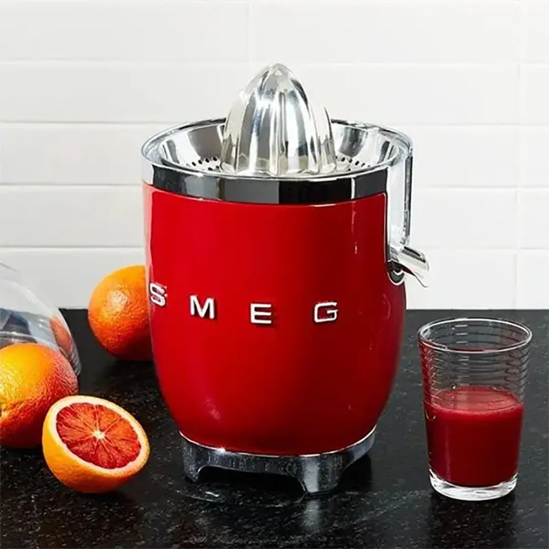 SMEG CJF11RDUK (Red) 70W 50’s Retro Style Citrus Juicer