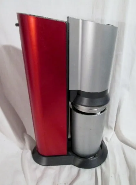 SodaStream Fountain Jet Sparkling Water Soda Maker -  Cherry Red - WORKS!