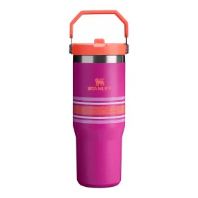 STANLEY ICEFLOW TUMBLER 30OZ FUCSHIA MESH