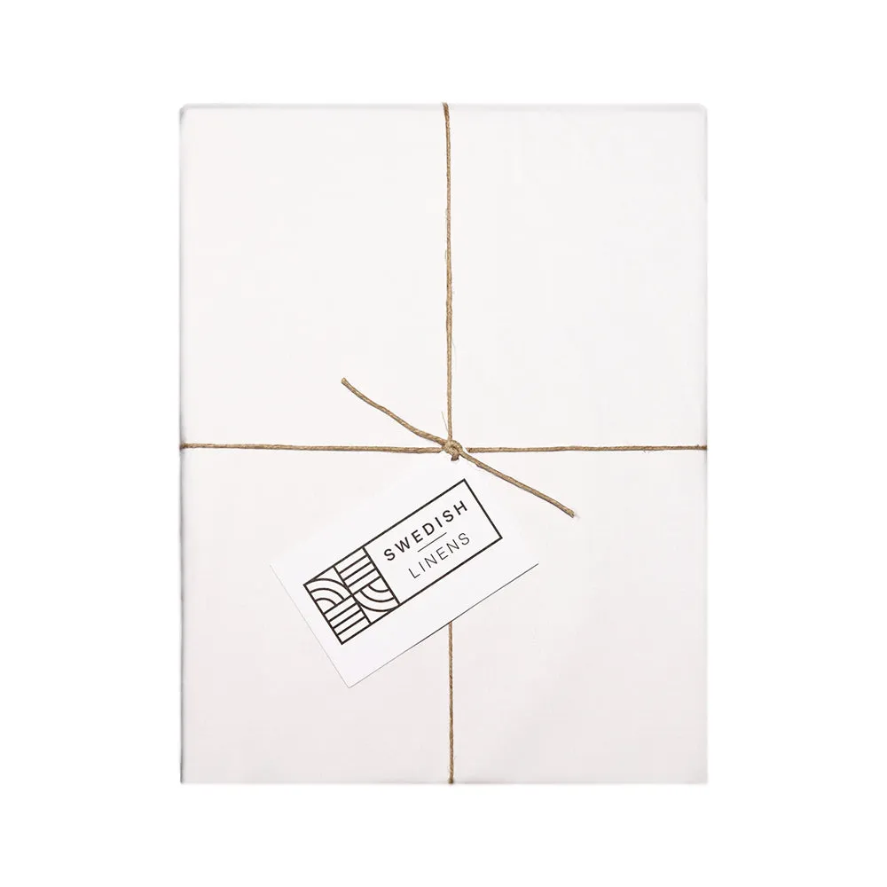 STOCKHOLM | Crispy white | Pillowcase | US King size / 20.5x36.5" | 50x90cm